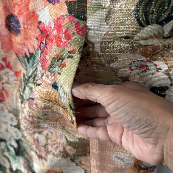 Tory Burch Kaley Tweed Floral Dress Size 10 Lux Easter Spring - Picture 10 of 10